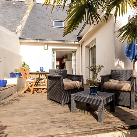 A Guerande: 3 Ch., Jardin Clos, Proche Plages Et Commerces, Parking Prive, Wifi Inclus - Fr-1-306-1259 *